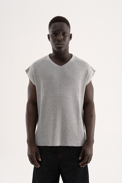 Men's Knitwear Sweater Gray