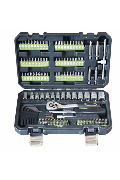 Set de chei tubulare din crom vanadiu, 131 piese, cu antrenare de 1/4 inch – CTSM 027, soluție fiabilă pentru geantă și cutie de scule
