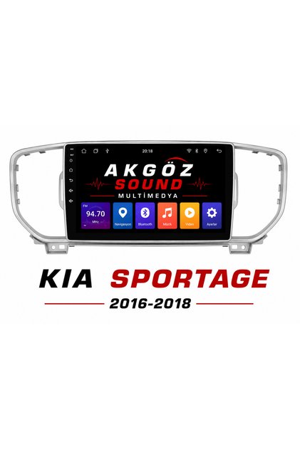 Kia Sportage 2016-2018 Multimedia Frame Within 9 Inch Sockets