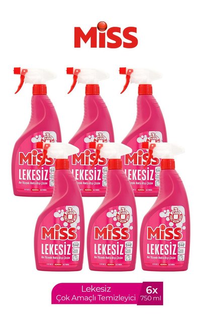 LEKESİZ LEKE ÇIKARICI 750 ML X 6