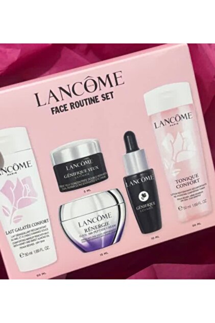 Lancome Rutin Yüz Bakım Seti 5”Li - Face Routine Set - Fiyatı