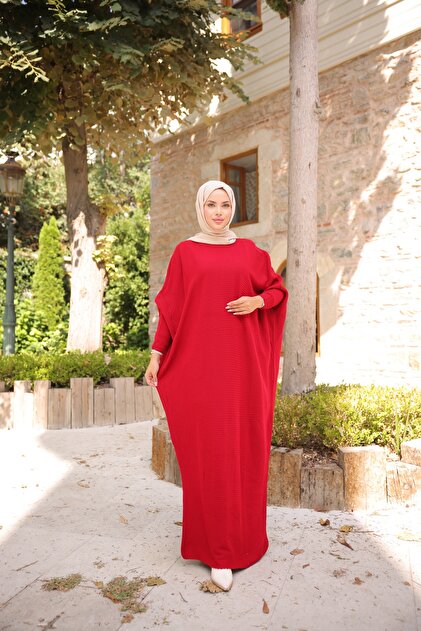 TRİKO YARASA ELBİSE