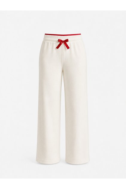 Women's Yumoş Knitwear Ribbed Pajama Bottoms