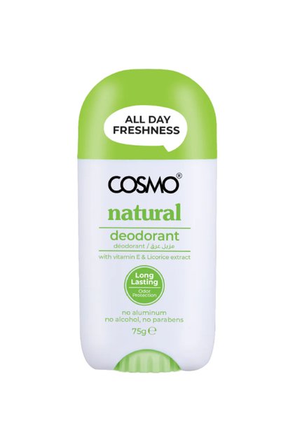 COSMO Natural Deodorant for Women – All Day Freshness, Long-Lasting Odor Protection, 75g
