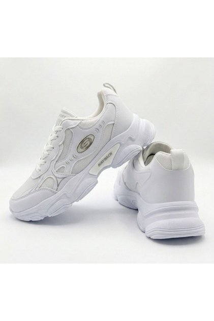 Liji White Outdoor Flexible Lightweight Orthopedic Men's Sports Shoes