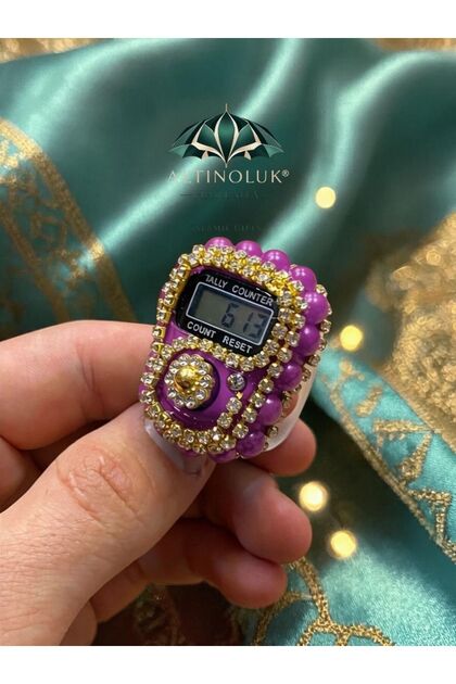 Stone Zikirmatik – Digital Tasbih Counter, a Gift Zikir Counter with a Stylish and Elegant Design, Suitable for Daily Use and as a Mawlid Gift.