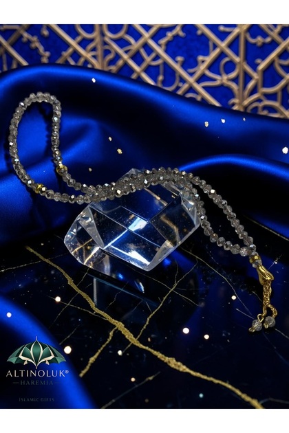Modern Design 5 mm Crystal 99' Rosary | Elegant Gift Prayer Beads