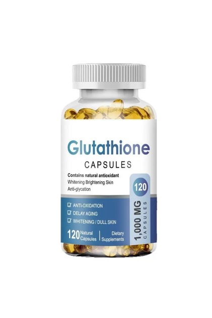 GLUTATHIONE 1000mg Capsules - Skin Brightening, Anti-Aging & Antioxidant Supplement with Milk Thistle, Alpha Lipoic Acid & Vitamins - 120 Capsules- Trendyol GLUTATHIONE 1000mg Capsules - Skin Brightening, Anti-Aging & Antioxidant Supplement with Milk Thistle, Alpha Lipoic Acid & Vitamins - 120 Capsules- Trendyol