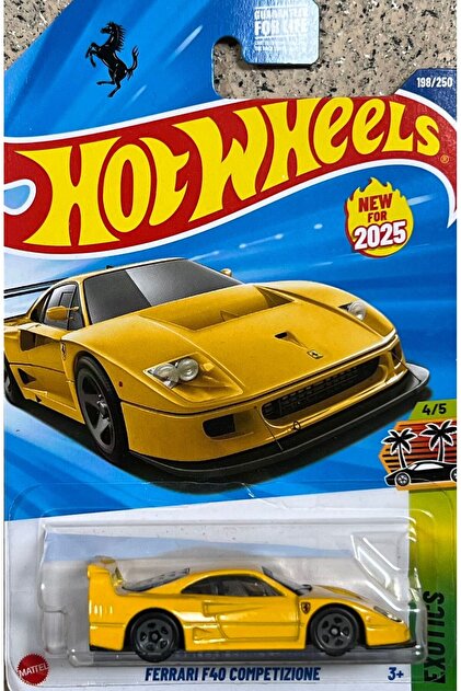 HOT WHEELS FERRARI F40 COMPETIZIONE - UZUN KART - 1/64 - Fiyatı