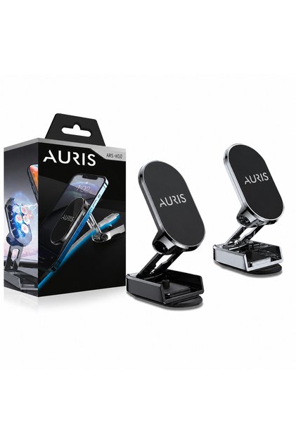 ARS-H10 Çift Katlanır Mıknatıslı Yapışkanlı Araç İçi Telefon Tutucu