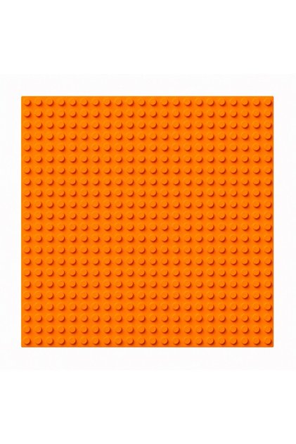 Lego Compatible Block Bricks Classic Orange 32X32 Floor Base Plate