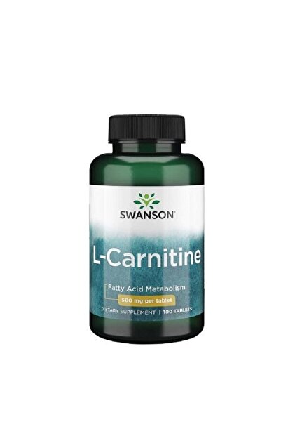 SWANSON L-Carnitine 500mg 100 tablets