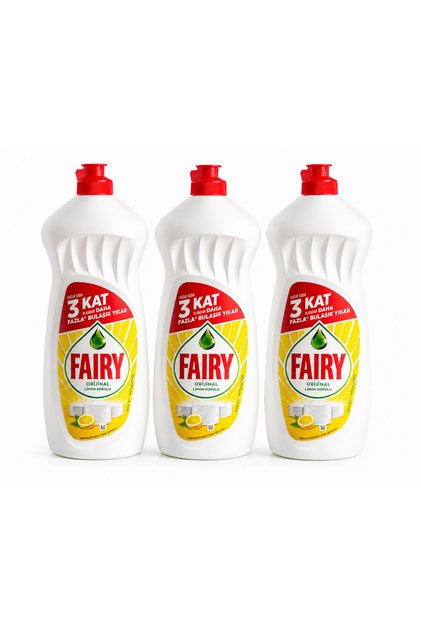 Original Lemon Detergent de Vase Set 3 Bucăți