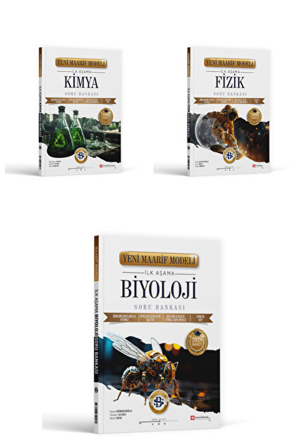 Bilgi Sarmal Üniversiteye Hazırlık Fizik Biyoloji Kimya İlk Aşama Maarif Model Soru Bankası Seti 2028