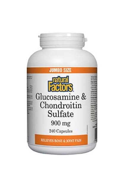 Glucosamine & Chondroitin Sulfate, 900 mg, 240 Capsules