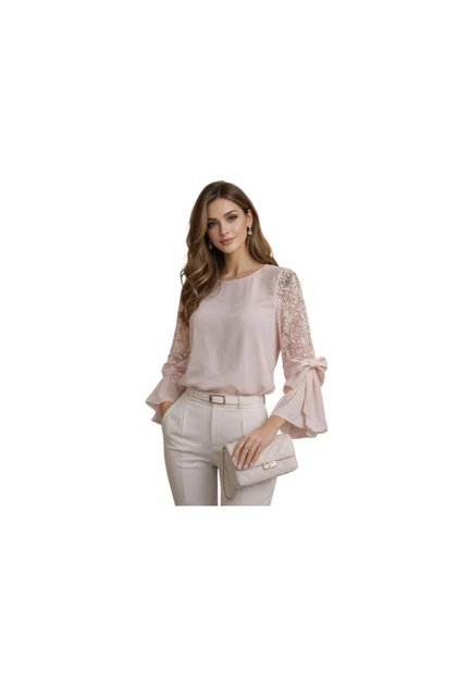 Bluză de damă roz pudră, 36BLUZA DAMA ROZ PUDRA, 36