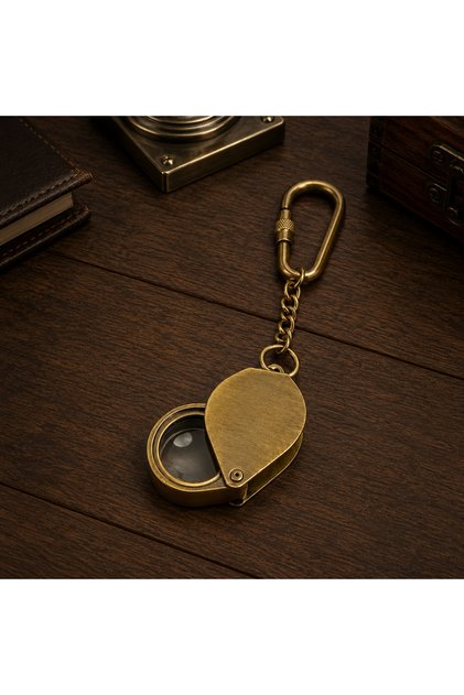 Brass Sailor Themed Keychain – Nostalgic Metal Keychain with Various Models