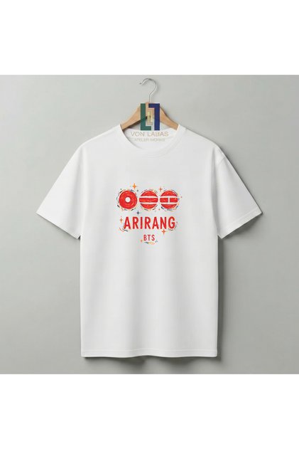 Bts Designed Unisex Premium Cotton T-Shirt – High-Quality Print, Comfortable Fit