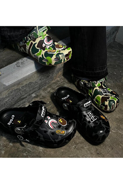 Crocs Classic Clog BAPE ABC Camo Black - Fiyatı, Yorumları
