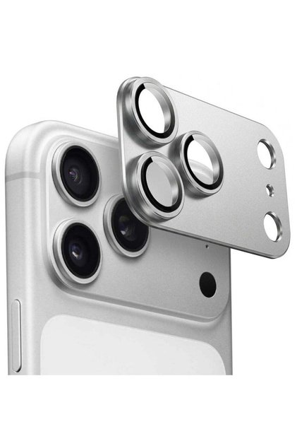 Camera Lens Protector for iPhone 17 Pro [All-in-one Frosted] [Strong-Adhesion] Metal Frame 9H Tempered Glass Camera Lens Cove Full Coverage