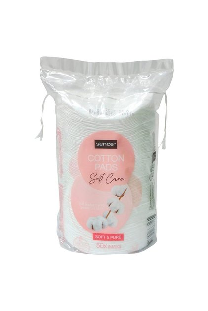Dischete, Sence, Demachiante Ovale 50 buc Soft si Pure