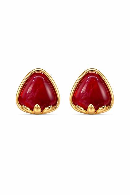 Steel Berry Earrings