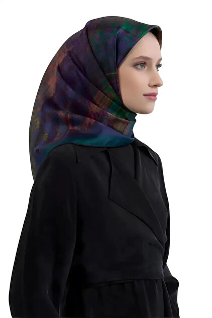 Armine Nostalgia Series Sura Silk Scarf 9420Ds- Trendyol