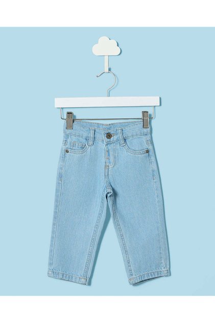 Infant Boys Blue Basic Denim Jeans