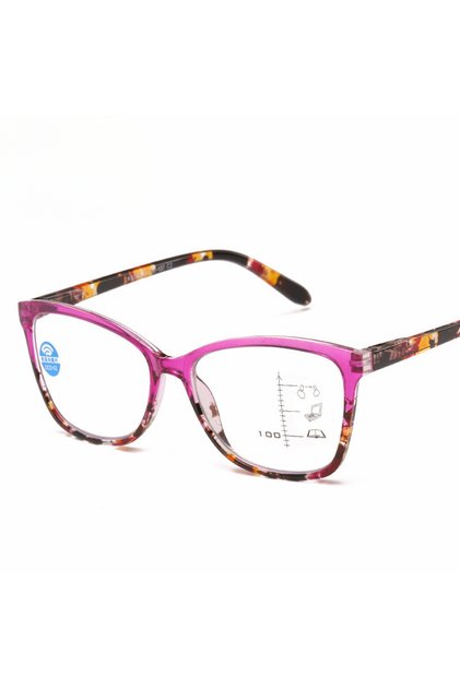 Pink +150 Progressive Multifocal Reading Glasses +1.0 +1.5 +2.0 +2.5 +3.0 +3.5 Spring Eyeglass Legs