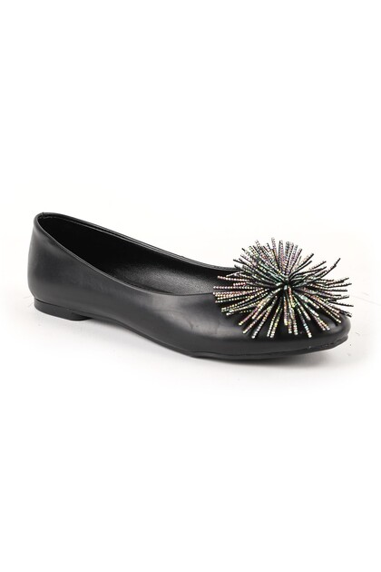 Women's Babet Stone Evening Dress Tasseled Slip-On Round Toe Mother's Shoes Leather L080.Y01