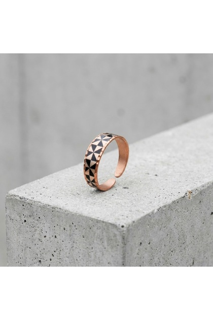 New Series 542 Bijouterie Ring 100% Handmade Copper