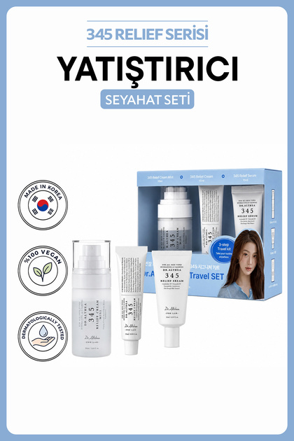Dr. Althea 345 Relief Travel Kit | Pirinç Özü Çay Ağacı Suyu