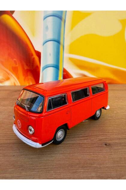 scntoys Volkswagen T2 Minibüs Diecast Model Çekbırak Oyuncak