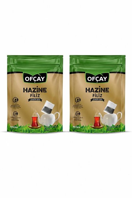 Hazine Filiz Zengindem 30 Pieces X 30 Gr Eco Demlik Tea Bags X2 Pieces