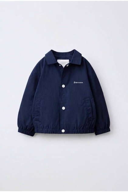 Unisex Children's Thin Daily Seasonal Waterproof Raincoat with Snap Fasteners