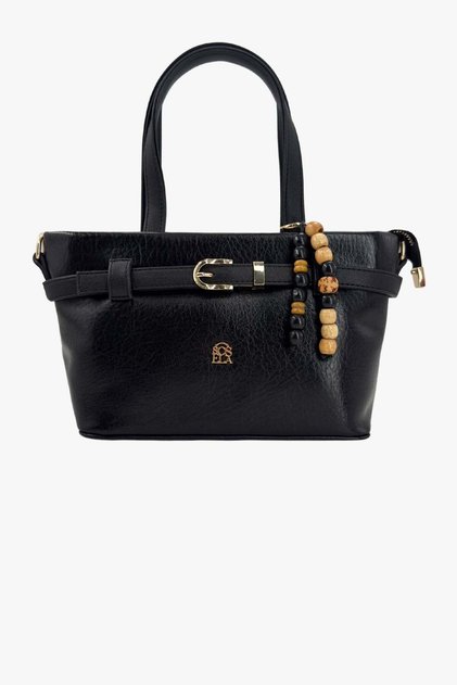 67-8150 Women's Black Shoulder and Shoulder Bag