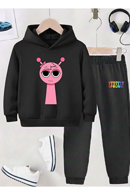 Sprunki Printed Children's Tracksuit, Shardon Soft Fabric, Unisex