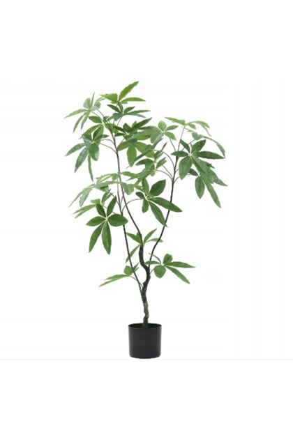ARBOR PACHIRA ARTIFICIAL AL FERICIRII ÎN O Ghiveci REALISTĂ 120cm XL