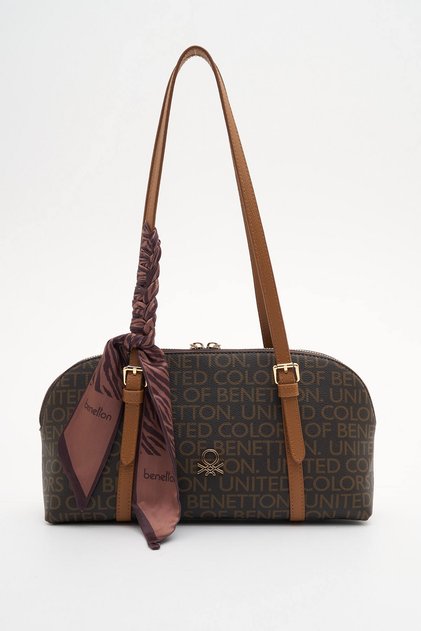 Benetton Women's Arm Bag Brown-Tan Bnt1909