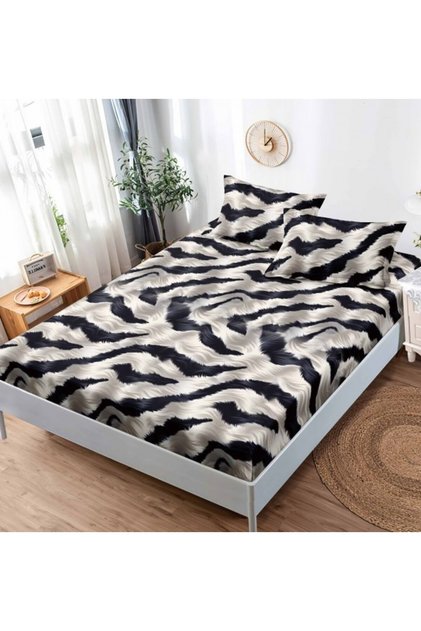 Cearșaf cu elastic Finet 180 x 200 + 2 fețe de pernă F CDF 11478