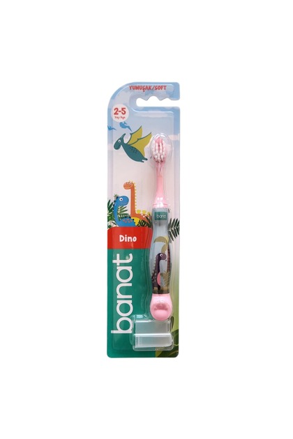 Periuta de dinti pentru copii Banat roz