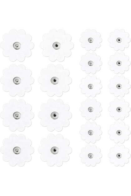 Duvet Snaps,20-Piece,Stylish Flower Shaped,Iron-On,Comforter Cover Holder Fasteners,6x6cm,Lightweight,Sewing-Free