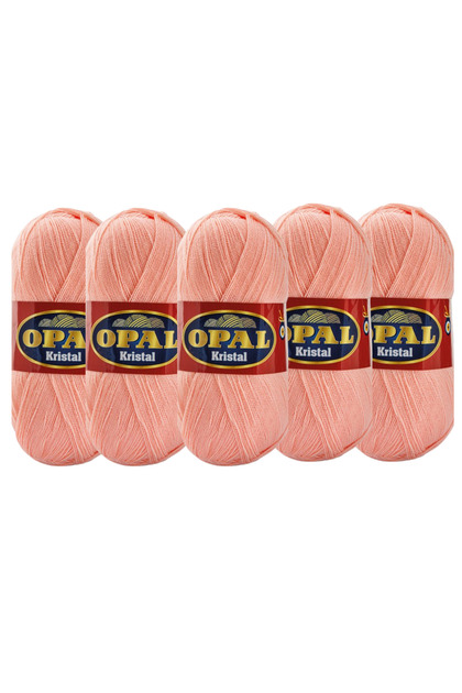 Kristal Fiber Yarn 5-Pack 100 Gr 450 Mt – Bath Fiber, Scrubbing Cloth and Dowry Knitting Yarn