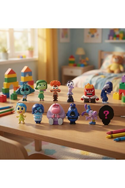 Natavanbutık Pixar Ters Yüz 2 Blind Box Mikro Figürü –Joy, Disgust