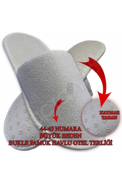 50 Pairs Double Layer Thick Cotton Terry Slippers Non-Slip Sole Hotel Slippers High Quality