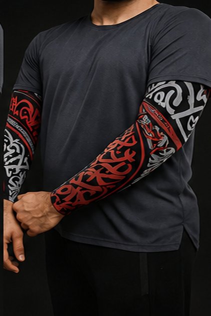 Wearable Arm Tattoo Socks Tattoo 3D Printed Arm Leg Tattoo Suit