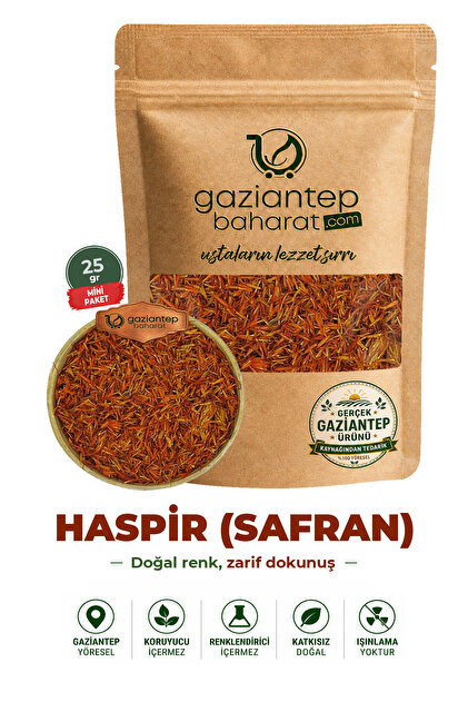 Haspir Aspir Safran Çiçeği 25 gr