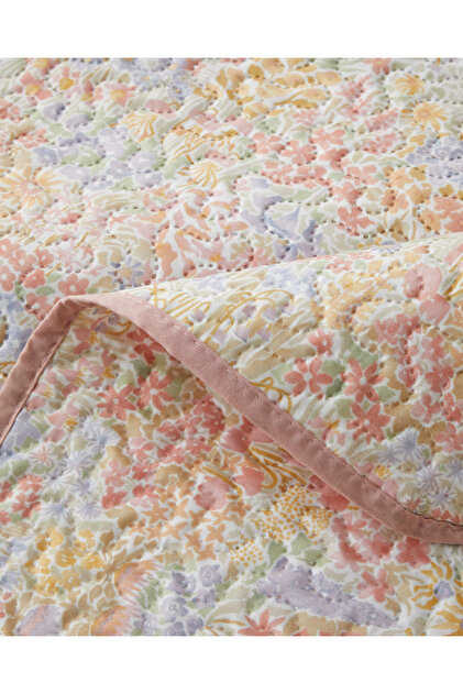 English Home Fleur Multicolore King Size Çok Amaçlı Örtü 220x240