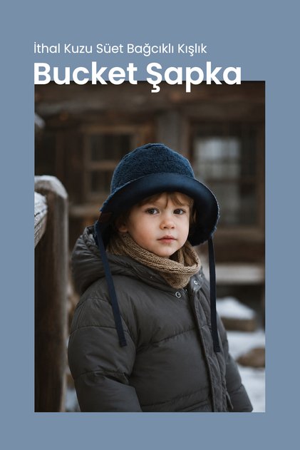 Imported Lamb Suede Lace-Up Winter Bucket Hat