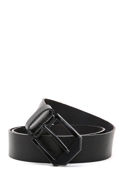 Men's Black Leather Belt 000A2D1303518